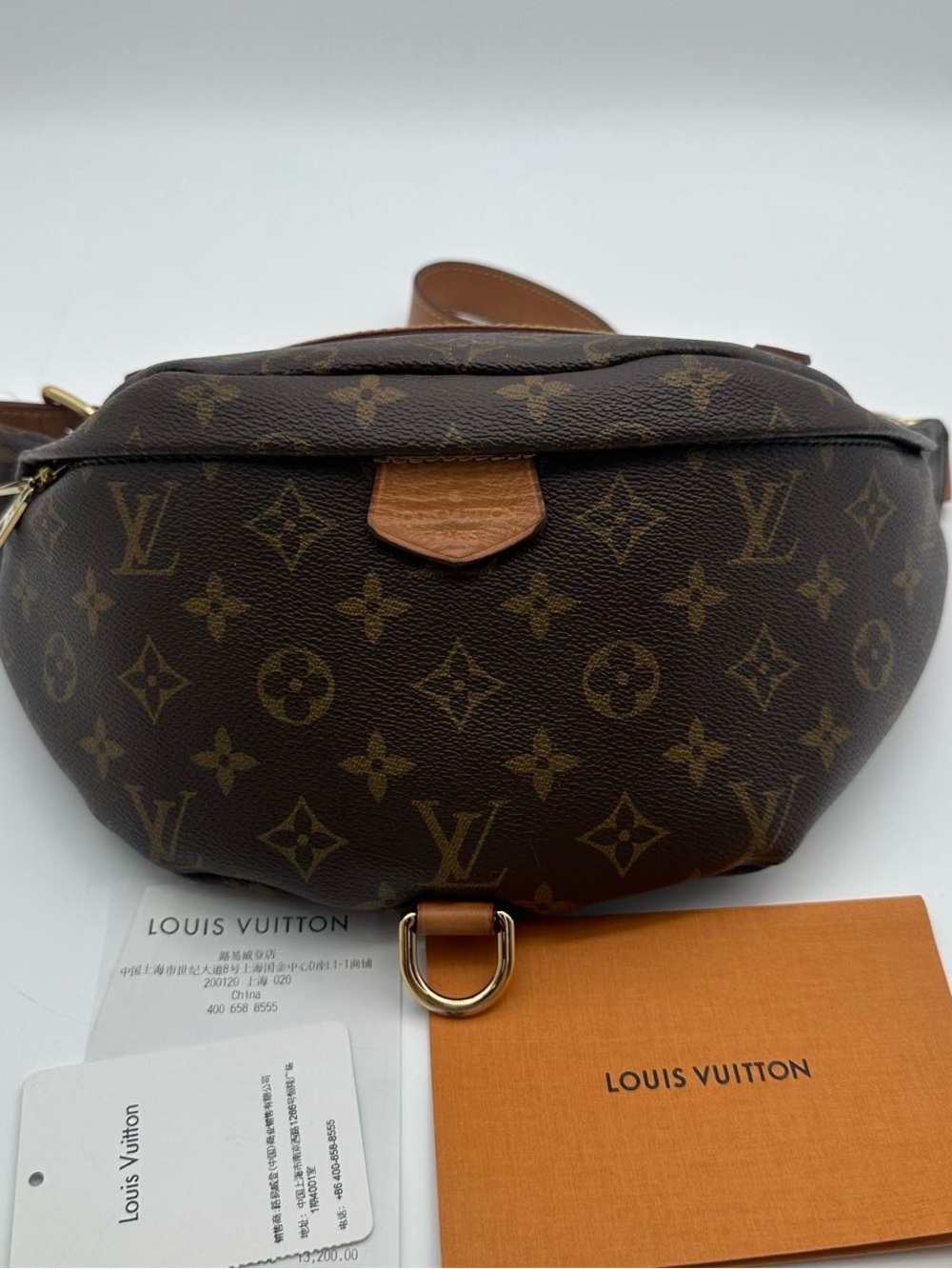 Louis Vuitton Classic Monogram Bumbag with gold hardware